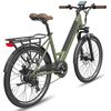 Bicicleta Eléctrica Fafrees F26 Pro 36v 250w 10ah Batería Velocidad Máxima 25km/h Verde Oscuro