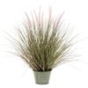 Planta De Penissetum Artificial En Maceta De Cinc 58 Cm Emerald