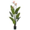 Planta Artificial Strelitzia Con Maceta Y Flores 120 Cm Emerald