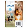 Epson C13t37954020 Squirrel 378xl Cartuccia D'inchiostro 1 Pz Originale Resa Elevata (xl) Ciano Chiaro