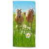 Toalla De Playa Horses Multicolor 75x150 Cm Good Morning