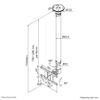 Neomounts Fpma-c100white Soporte Para Pantalla De Señalización 76,2 Cm (30') Blanco