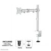 Neomounts Nm-d135silver Supporto Da Tavolo Per Tv A Schermo Piatto 76,2 Cm (30') Argento