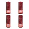 Velas Rústicas Shine 4 Unidades Rojo Terciopelo 190x68 Mm Bolsius