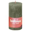 Velas Rústicas Shine 4 Unidades Verde Oliva 130x68 Mm Bolsius