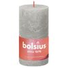 Velas Rústicas Shine 4 Unidades Gris Arena 130x68 Mm Bolsius