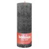 Velas Rústicas Shine 4 Unidades Gris Tormentoso 190x68 Mm Bolsius