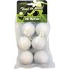 Balón De Futbolín Buffalo 36 Mm Blanco Liso 6 Piezas