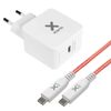 Cargador De Red Xtorm Usb Tipo C P Delivery De 18 W + Cable Usb-c/usb-c - Blanco