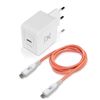 Cargador De Red Xtorm Usb Tipo C P Delivery De 18 W + Cable Usb-c/usb-c - Blanco