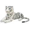 Tigre De Peluche Blanco Xxl