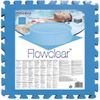 Protectores De Suelo De Piscina 8 Piezas Azul 58220 Bestway