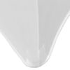 Rogal Funda Elástica Para Mesa 2 Uds 183x76x74 Cm Blanco Rogal