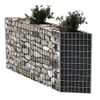 Cesta De Muro De Gaviones Acero Galvanizado 120x30x100 Cm Vidaxl