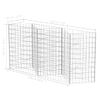 Cesta De Muro De Gaviones Acero Galvanizado 120x30x100 Cm Vidaxl