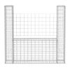 Cesta En Forma De U Muro De Gaviones Galvanizado 160x20x150 Cm Vidaxl