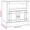 Mueble Para Tv Corona Range De Pino Mexicano 80x43x78 Cm Vidaxl