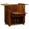 Mueble Bar Madera Maciza De Sheesham 85x40x95 Cm Vidaxl