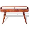 Mesa Consola De Madera Maciza De Sheesham 120x30x75 Cm Vidaxl