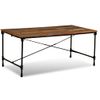 Mesa De Comedor De Madera Maciza Reciclada 180 Cm Vidaxl