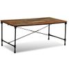 Mesa De Comedor De Madera Maciza Reciclada 180 Cm Vidaxl