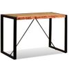 Mesa De Comedor De Madera Maciza Reciclada 120 Cm Vidaxl