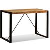 Mesa De Comedor De Madera Maciza Reciclada 120 Cm Vidaxl