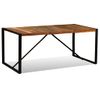 Mesa De Comedor De Madera Maciza Reciclada 180 Cm Vidaxl