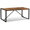 Mesa De Comedor De Madera Maciza Reciclada 180 Cm Vidaxl