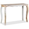 Mesa Consola De Madera Maciza De Sheesham 110x40x76 Cm Vidaxl