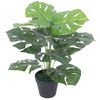 Planta De Monstera Artificial Con Maceta Verde 45 Cm Vidaxl