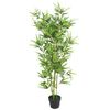 Árbol De Bambú Artificial Con Maceta 120 Cm Verde Vidaxl