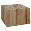 Mesa De Centro De Madera De Teca Genuina 50x50x35 Cm Vidaxl