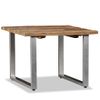 Mesa De Centro De Madera Maciza Reciclada 55x55x40 Cm Vidaxl