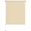 Persiana Enrollable De Exterior 160x230 Cm Crema Vidaxl