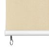 Persiana Enrollable De Exterior 160x230 Cm Crema Vidaxl