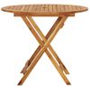 Comedor De Jardín Plegable 5 Piezas De Madera Maciza De Acacia Vidaxl