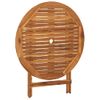 Comedor De Jardín Plegable 5 Piezas De Madera Maciza De Acacia Vidaxl