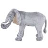 Elefante De Peluche De Pie Gris Xxl Vidaxl