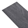 Lamas Para Suelo De Pvc Autoadhesivas 5,02m² 2mm Negro Y Blanco Vidaxl