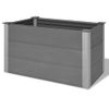 Arriate De Wpc Gris 100x50x54 Cm Vidaxl