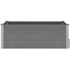 Arriate De Wpc Gris 150x50x54 Cm Vidaxl