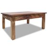 Mesa De Centro De Madera Maciza Reciclada 98x73x45 Cm Vidaxl