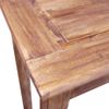 Mesa Consola De Madera Maciza Reciclada 123x42x75 Cm Vidaxl