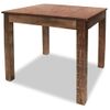 Mesa De Comedor De Madera Maciza Reciclada 82x80x76 Cm Vidaxl