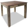 Mesa De Comedor De Madera Maciza Reciclada 82x80x76 Cm Vidaxl