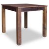 Mesa De Comedor De Madera Maciza Reciclada 82x80x76 Cm Vidaxl