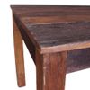 Mesa De Comedor De Madera Maciza Reciclada 82x80x76 Cm Vidaxl