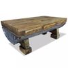 Mesa De Centro De Madera Maciza Reciclada 90x50x35 Cm Vidaxl