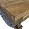 Mesa De Centro De Madera Maciza Reciclada 90x50x35 Cm Vidaxl